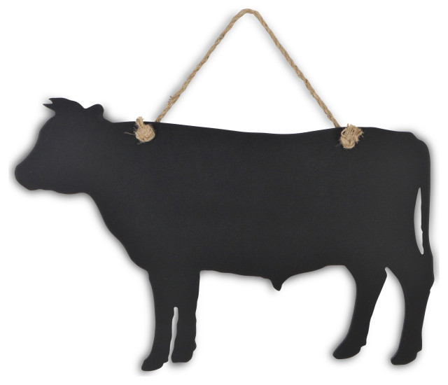 Farmhouse Chalkboard With Rope, Cow Farmhouse Bulletin Boards And Chalkboards by Cheungs