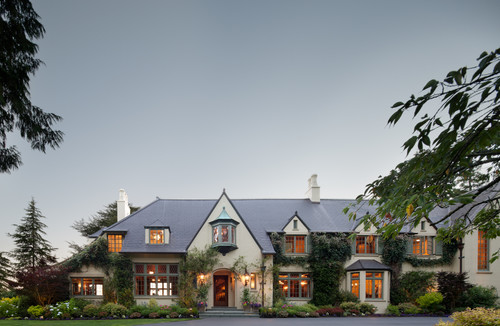 Woodway architecture shines in this European style home's historic remodel. 