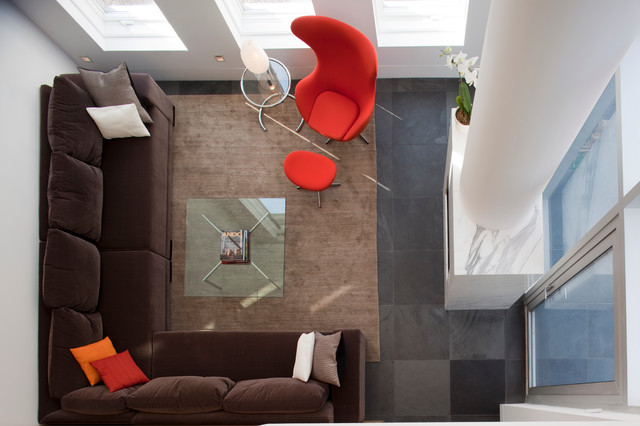 Loretto Townhouse contemporaneo-salon