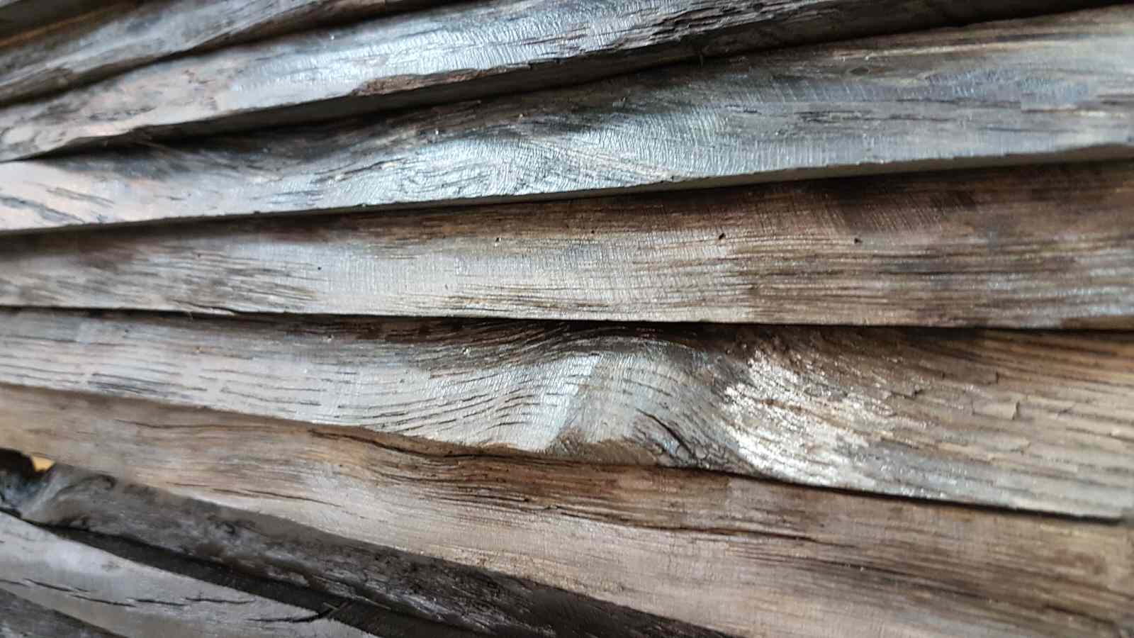 Деревянные панели Live Edge Design, массив мореного дуба