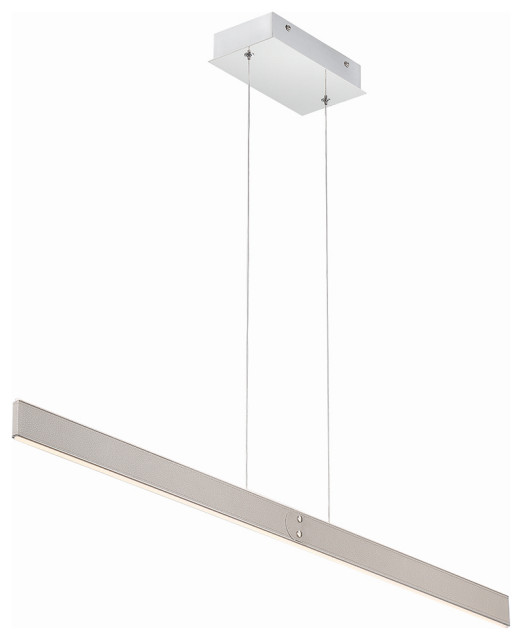 Verdura 1-Light LED Chandelier in Grey