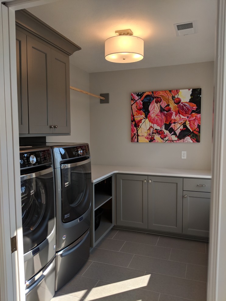 2018 Street of Dreams Modern Laundry Room Omaha by Lighting