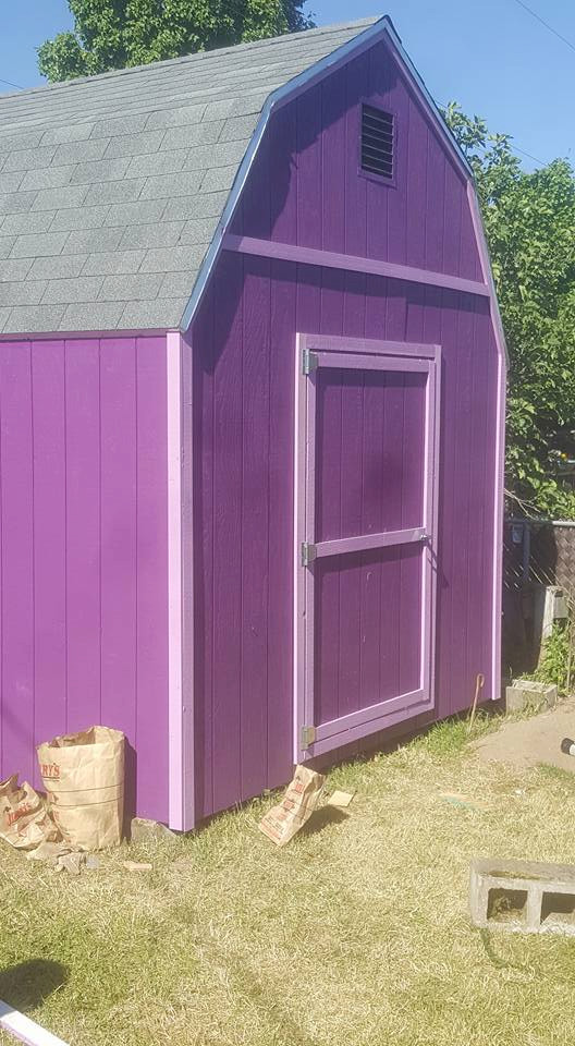 Purple Barn style