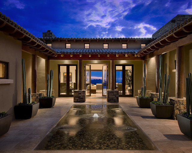 Residential mediterran-haeuser