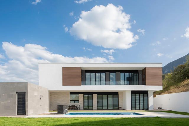 CASA GS moderno-facciata