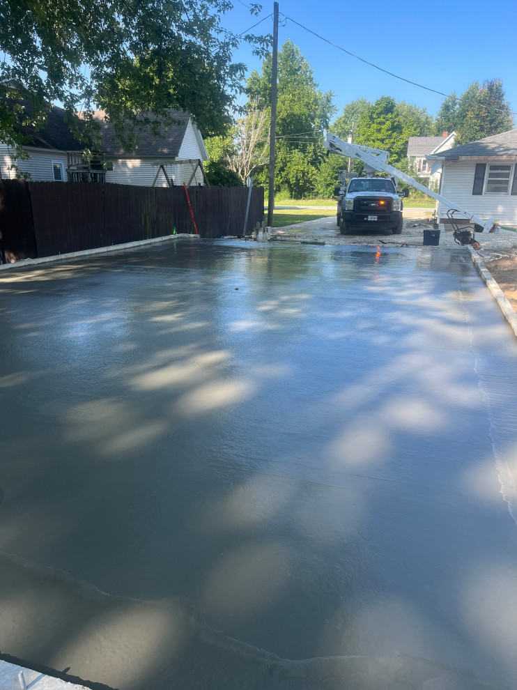 Sidewalks, Porch Cap, Detached Garage w/ Office Floor