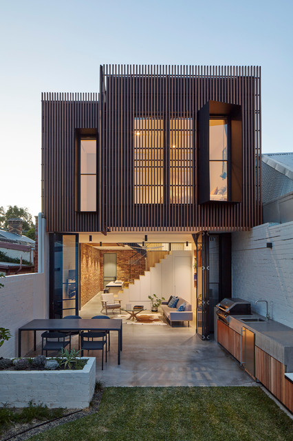 North Fitzroy House contemporary-exterior
