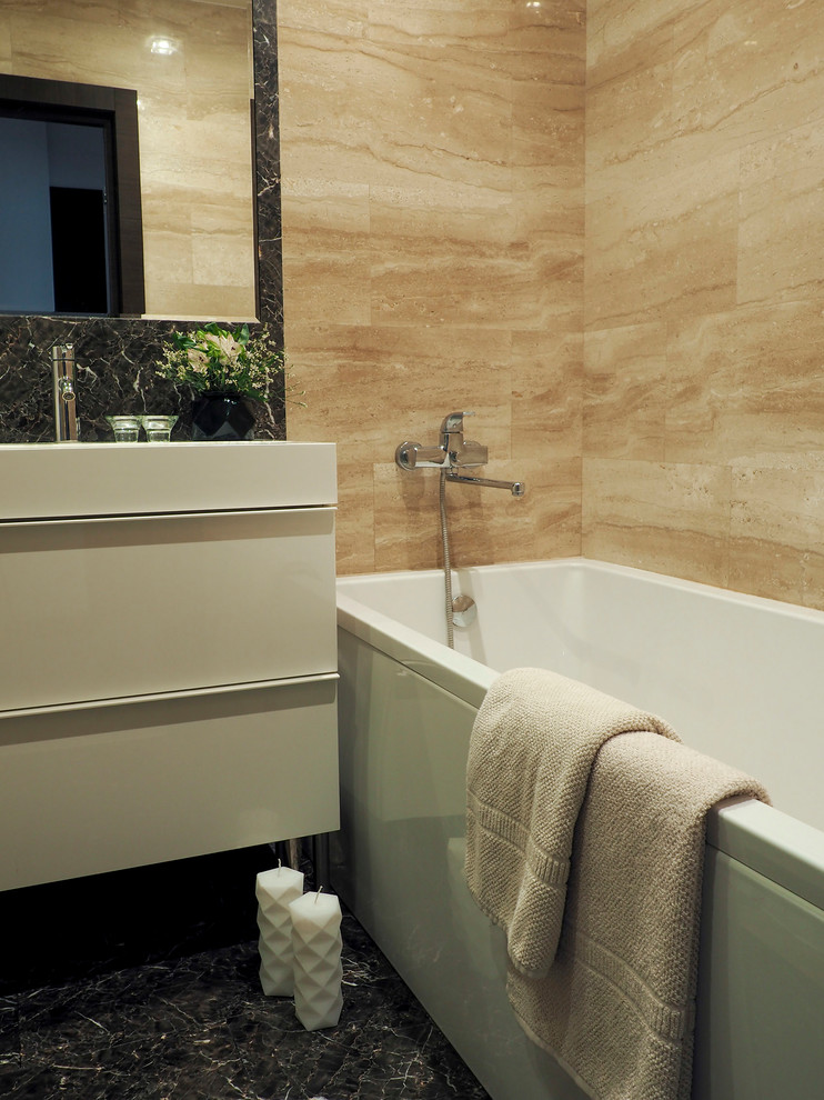 Inspiration for a contemporary bathroom in Other.