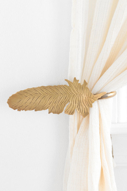 Magical Thinking Feather Curtain Tieback