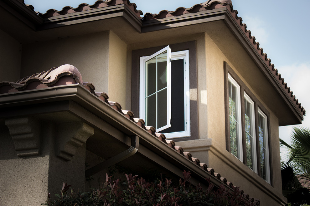 Photo of a traditional exterior in Orange County.