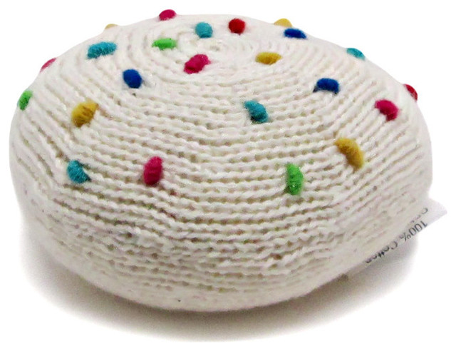 Organic Cookie Rattle Baby Toy