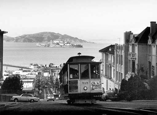 "San Francisco Cable Car" Wood Sign, 9"x12", Solid