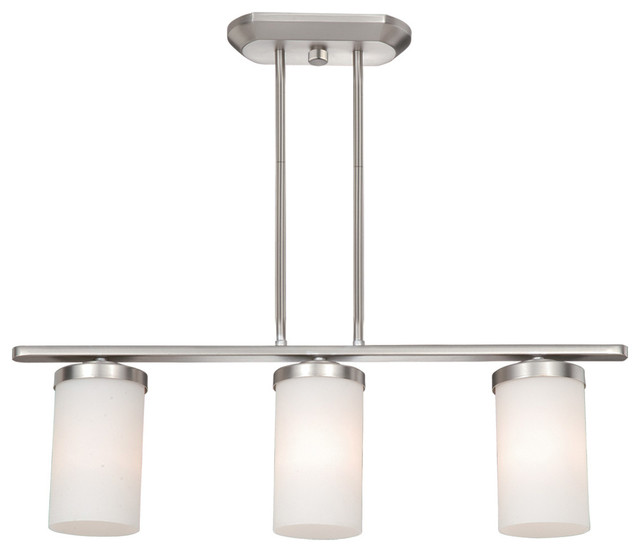 Island Lighting 3 Light Fixtures W Brushed Nickel Finish Steel Medium 4 300 Island Lighting 3 Light Fixtures W Brushed Nickel Finish Steel Medium 4 300