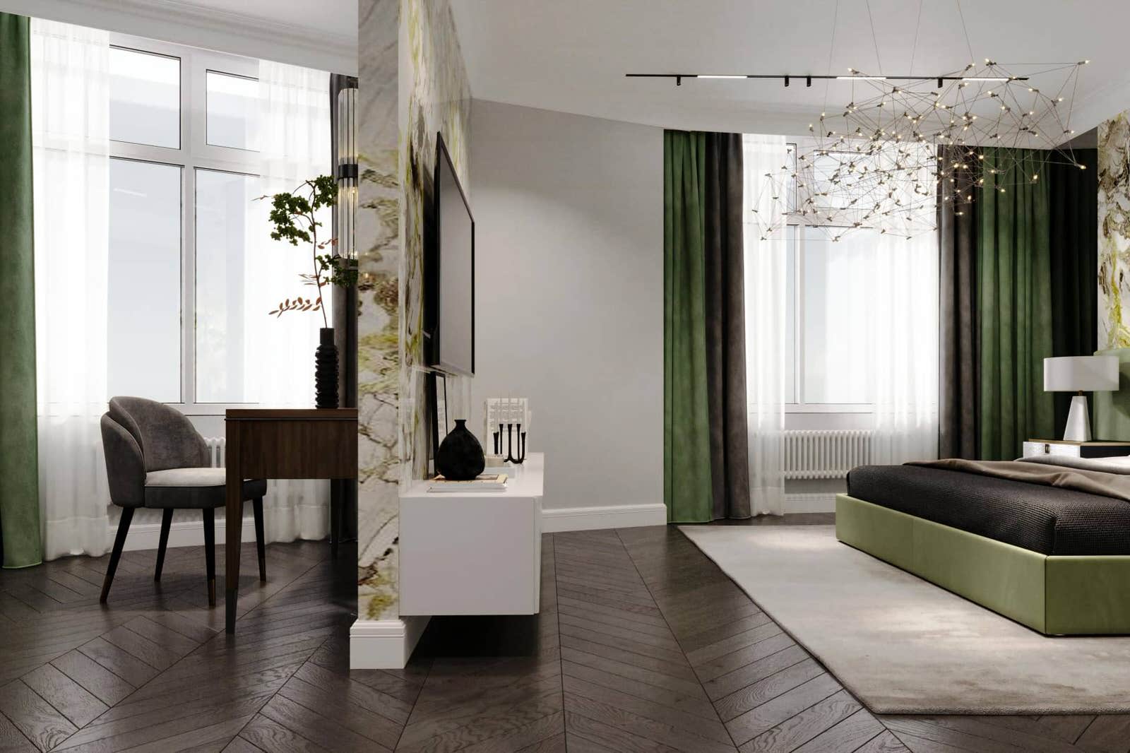 Дизайн и ремонт квартиры в ЖК "Триколор" — Квартира с секретом