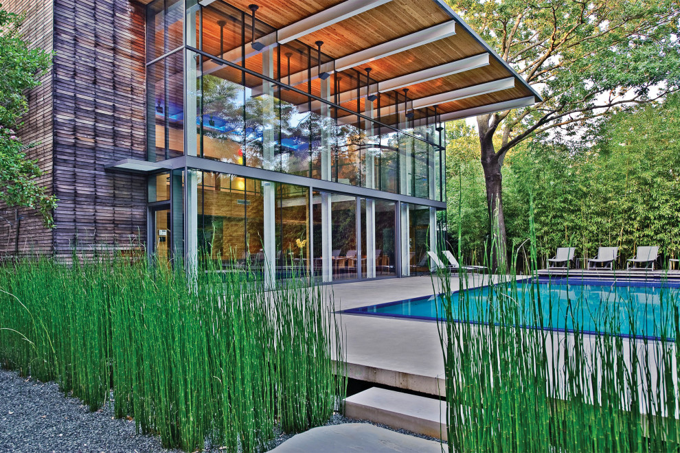 Photo of a modern exterior in Minneapolis.