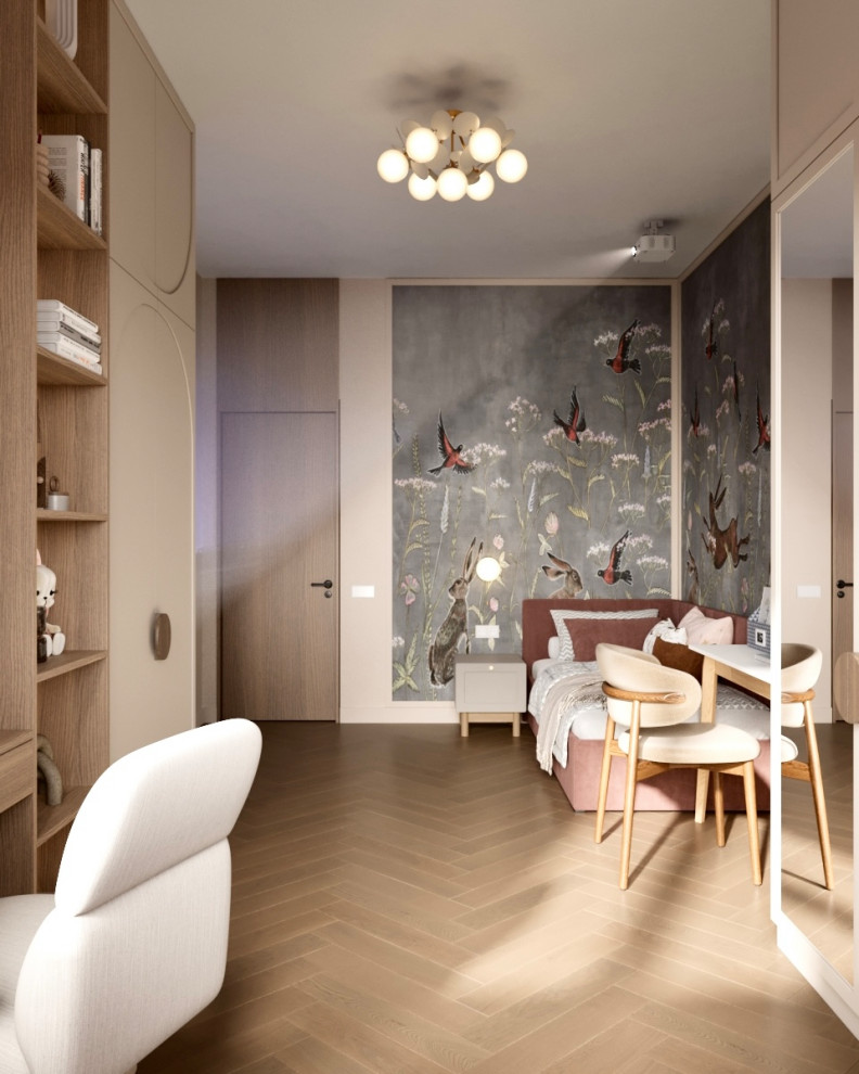 Детская комната ЖК Юлай (3D-визуализации)