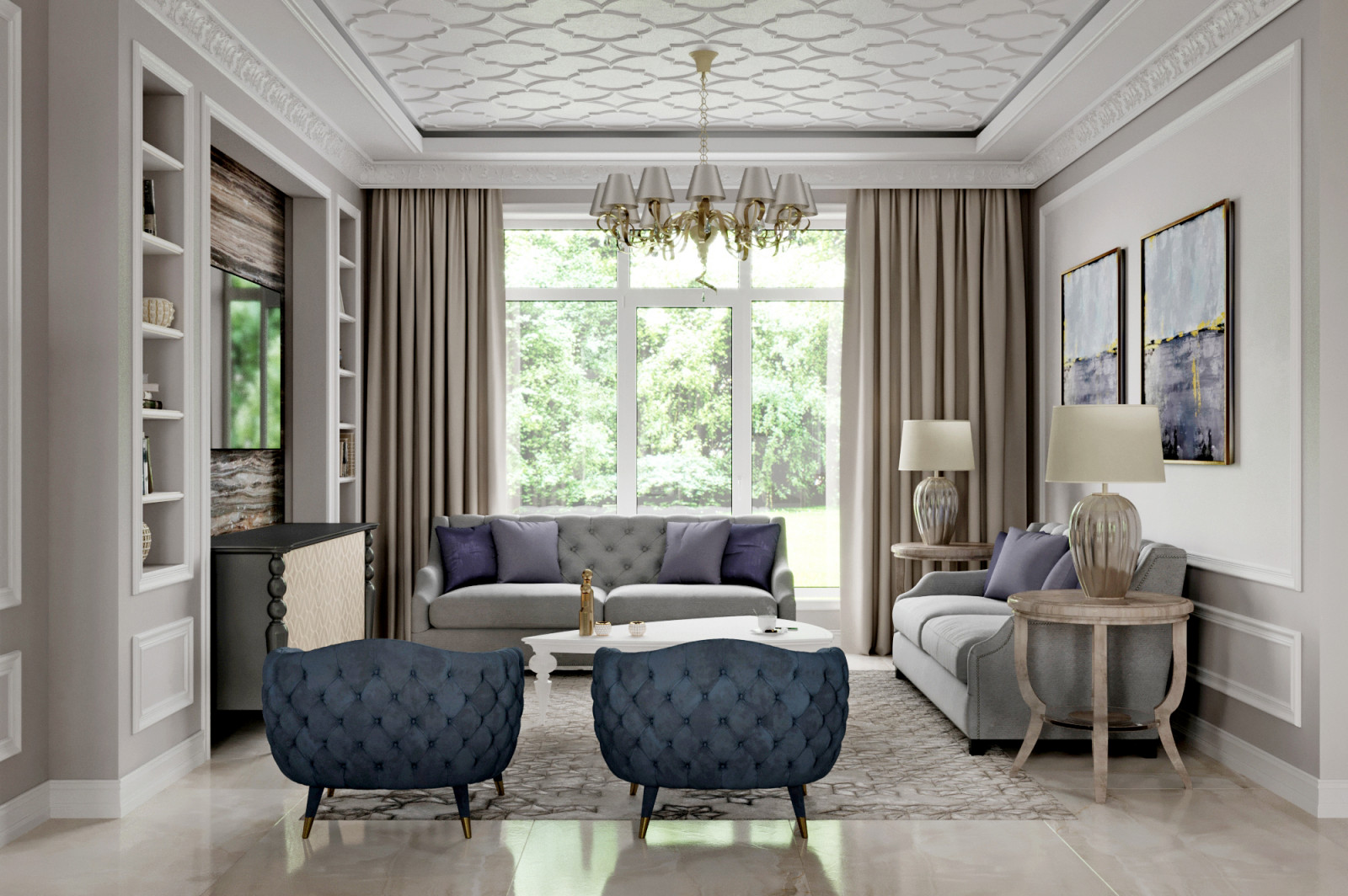 Интеллигентный серый