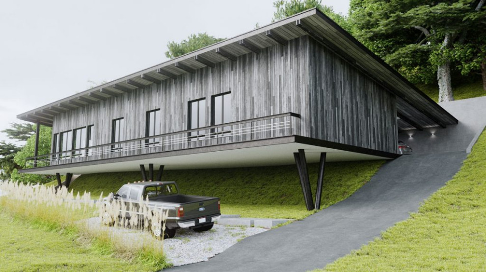 Проект дома в стиле Лофт