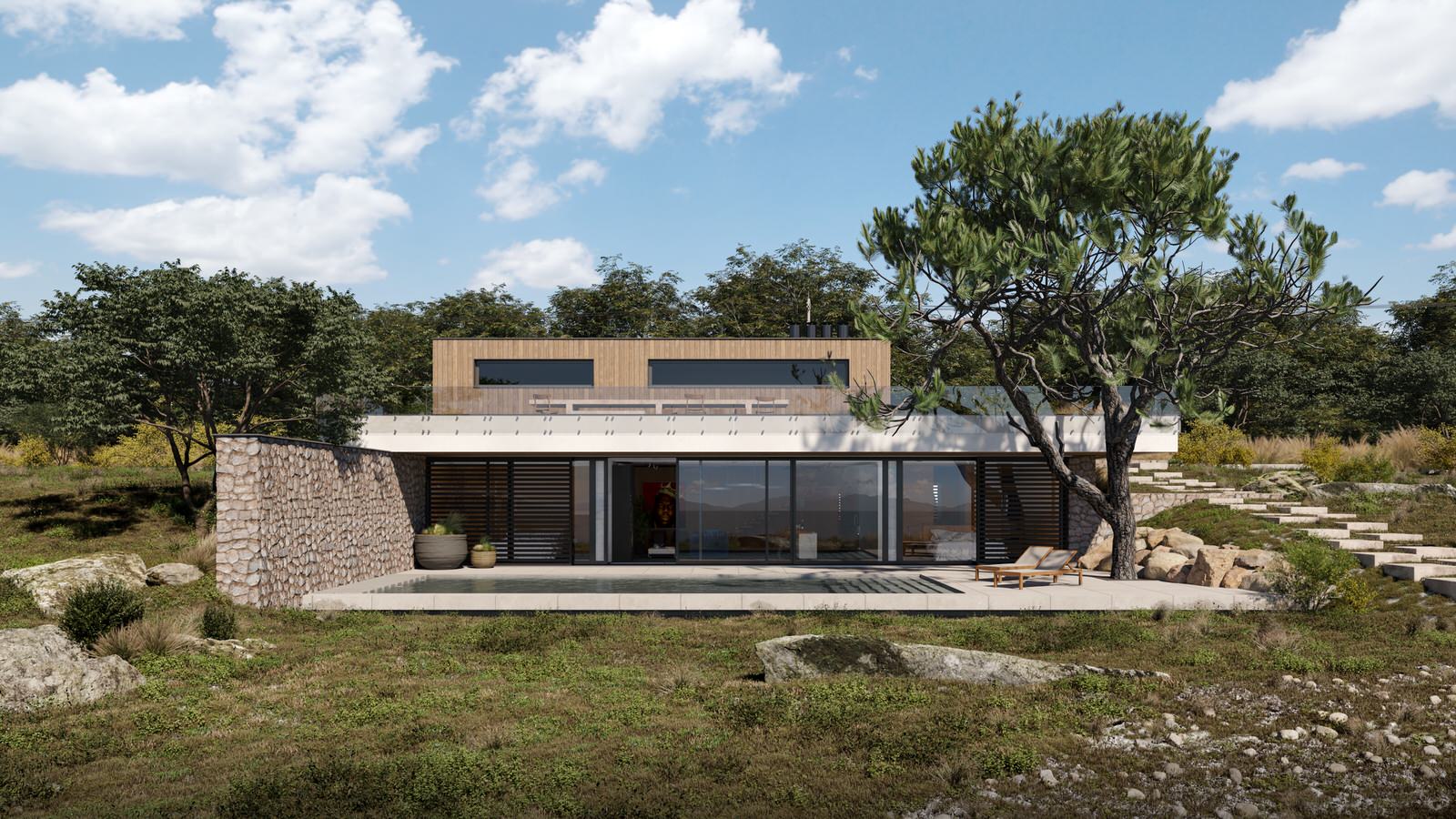 Архитектурный проект частного дома в Хмельницкой области