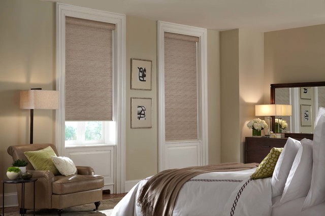 Roller Shades contemporary-bedroom