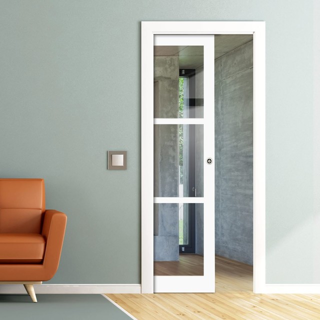 Bespoke Pocket Doors vardagsrum