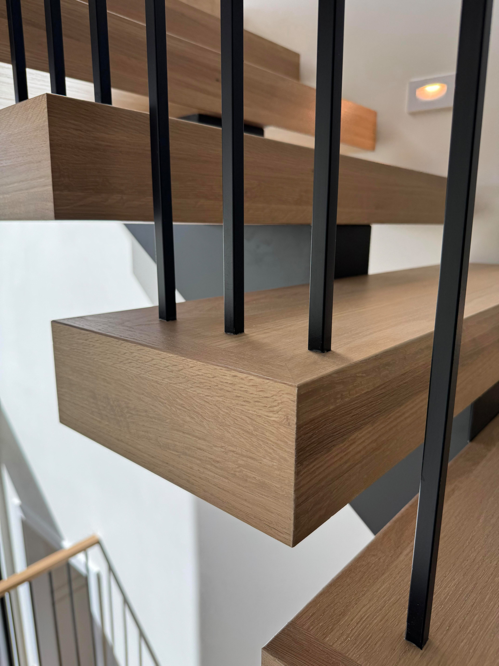 139_Four-Story Modern Staircase, Arlington, VA 22207