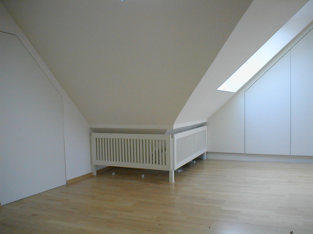 Dachgeschosseinbauten im Eigenheim contemporary-vardagsrum