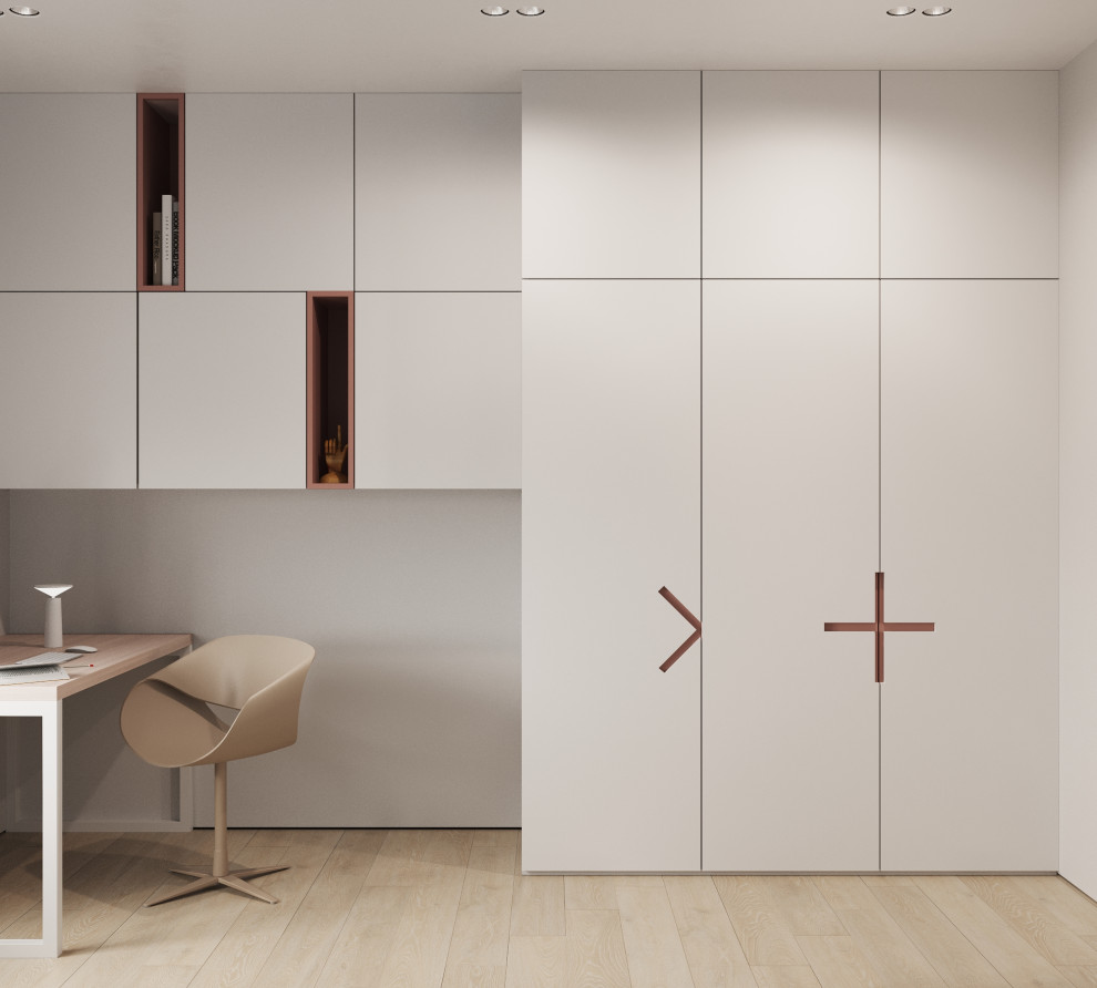 Проект 3-х комн. квартиры для семьи с 2 детьми в ЖК iLona, Санкт-Петербург, 2022