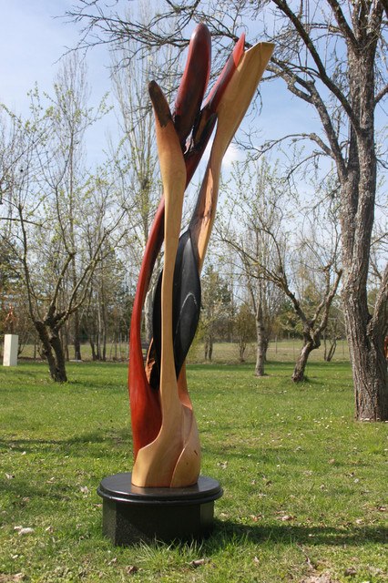 Couleur Afrique amerikansk-craftsman-vardagsrum