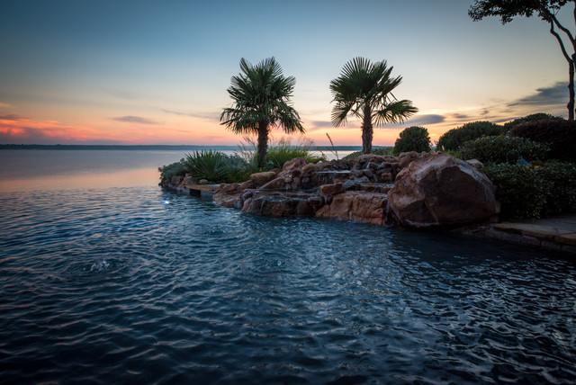 Waterfall (2016) beach-style-pool