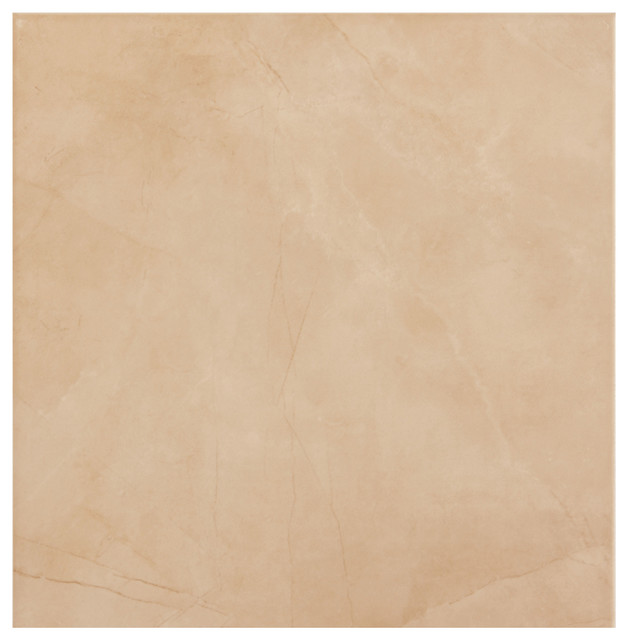 Floor Tiles, Satin Beige, Set of 5 m²