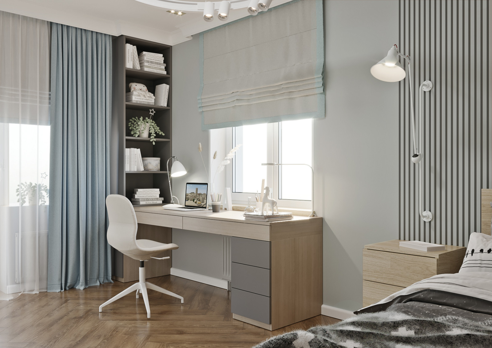 Трех-комнатная квартира 80 м.кв. ЖК Граф Орлов