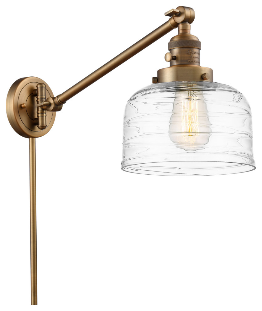 Innovations Lighting 237-25-8 Bell Sconce Bell 25" Tall Wall - Brushed Brass /