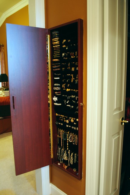 custom jewelry cabinet - traditional - closet - dc metro -