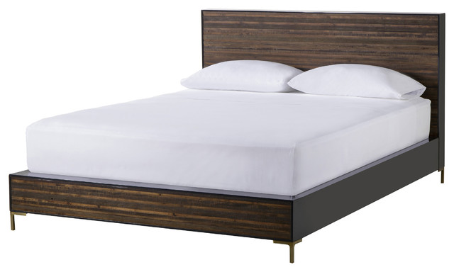 Resource Decor Zuma Modern Classic Brown Wood Beds Uk King Zuma Modern Classic Brown Wood Beds