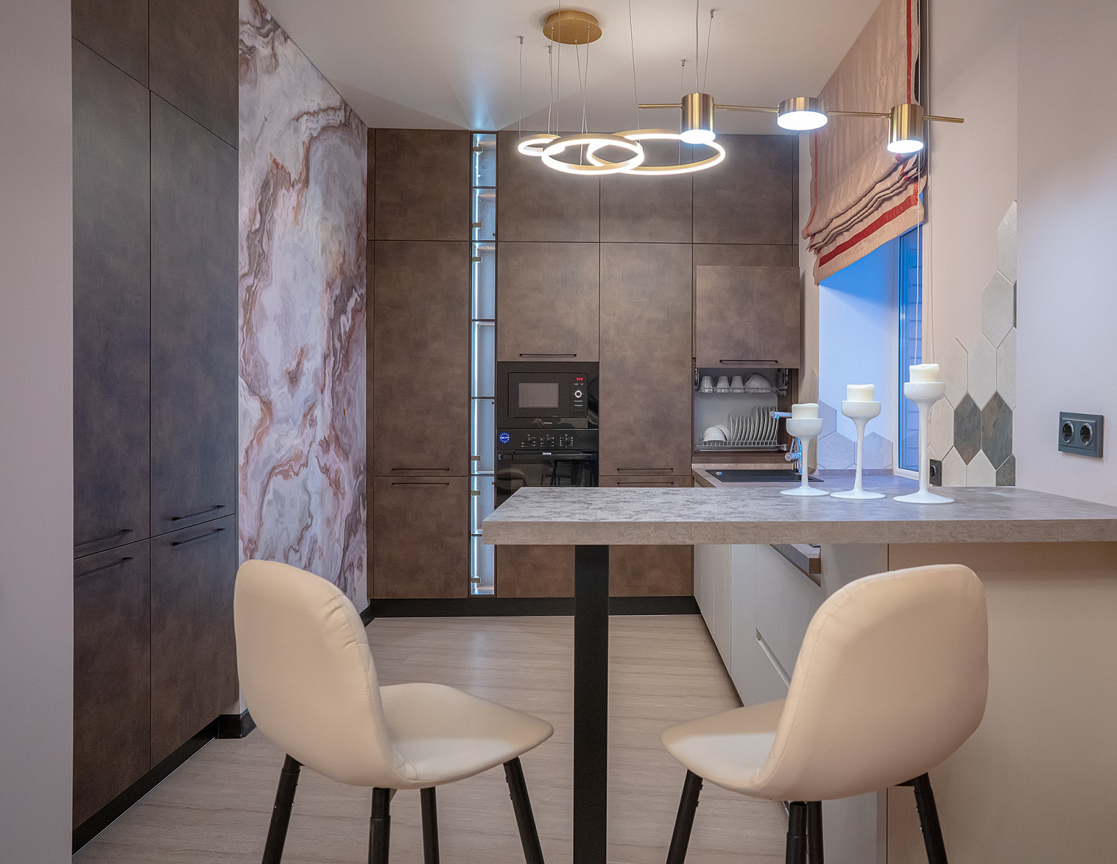 Съёмка для дизайнера Елены Романовой