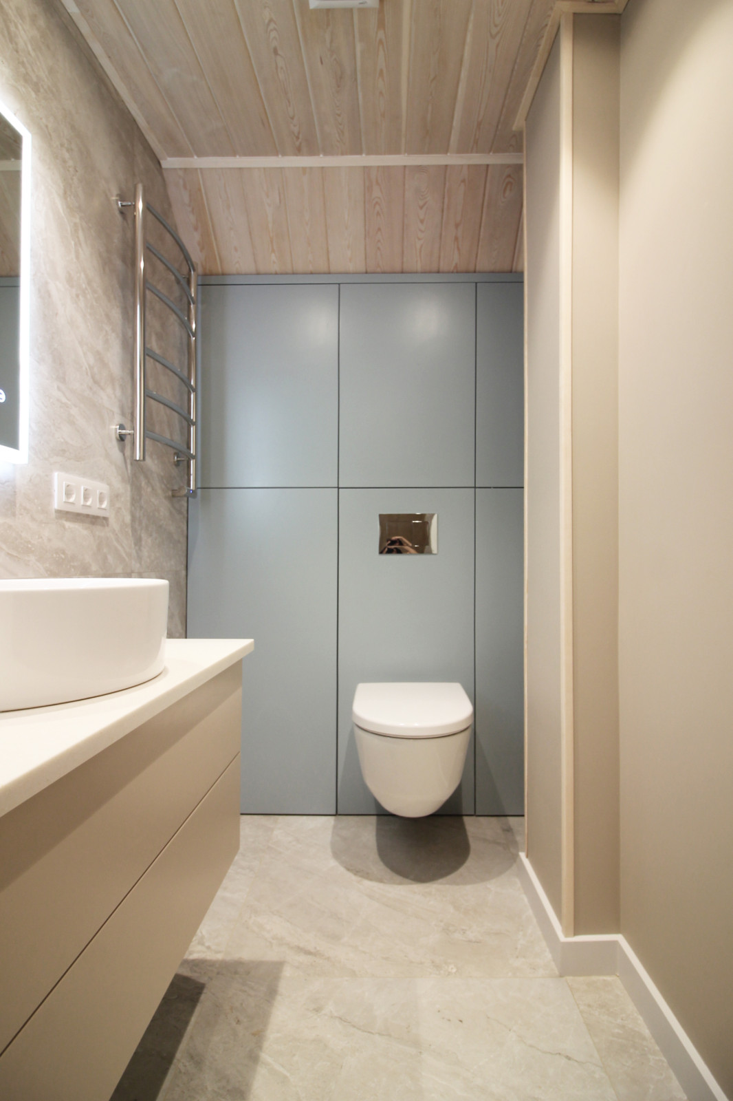 Срубовой коттедж в Рощино