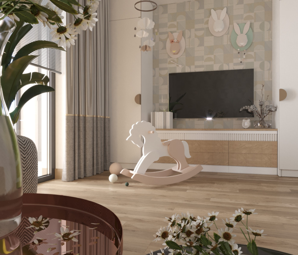 Дом с 2х светной гостиной