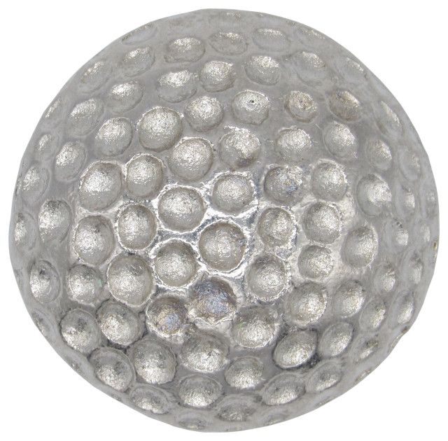 Golf Ball Cabinet Knob, Small, Nickel