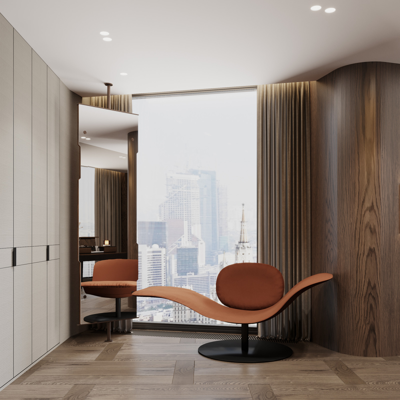 Апартаменты в башне Capital Towers