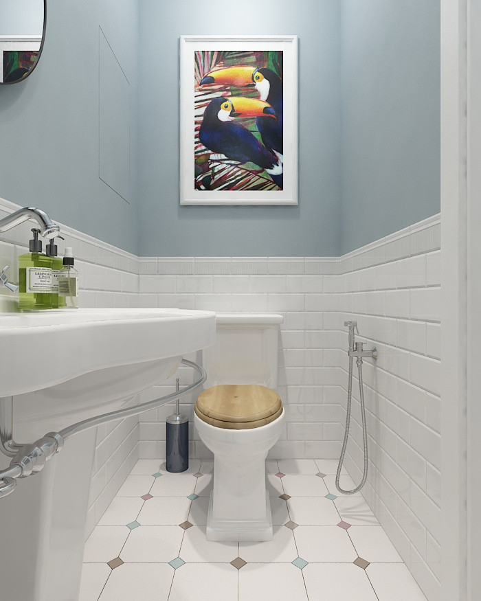 Квартира "Морской бриз" в стиле сканди 90 кв.м. в