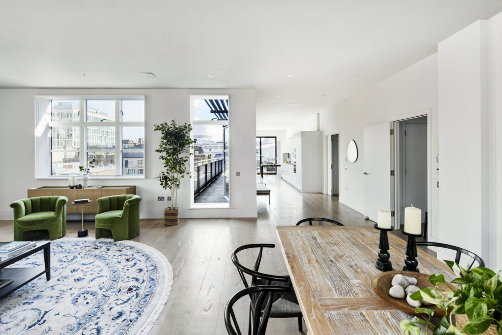 Snapshot of Scandinavian Apartment Kitchen Renovation Costs In Scandinavia