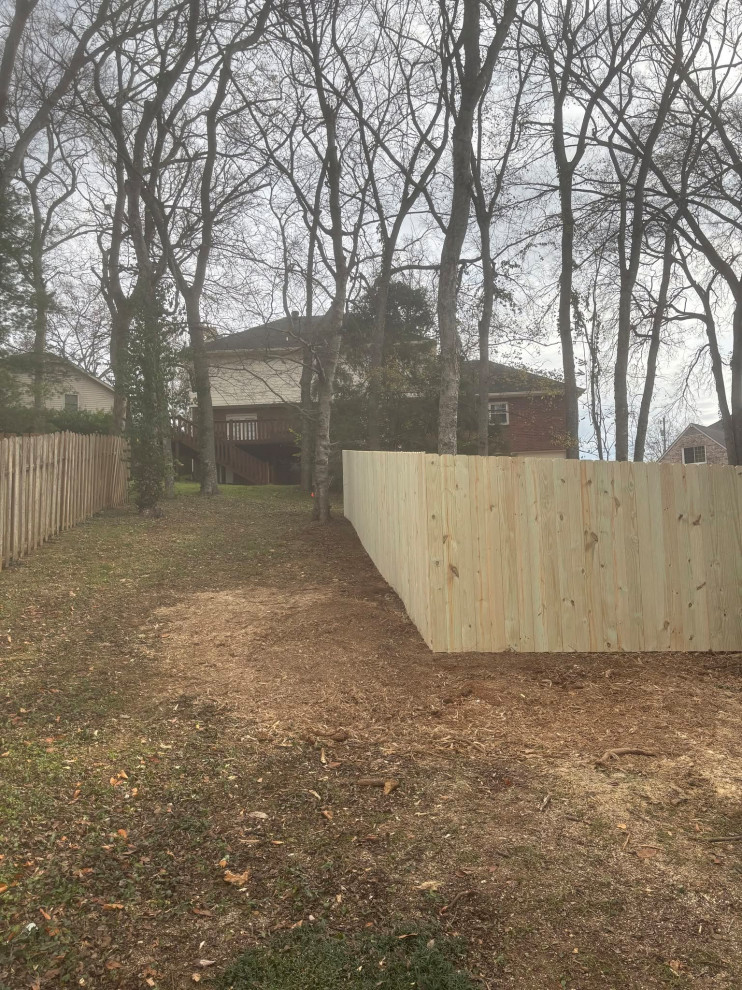 Custom Privacy Fence Installation
