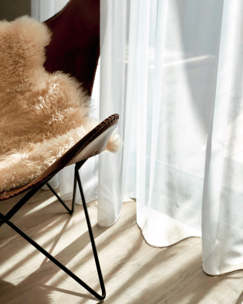 Haus im modernem Boho Style mit natürlichen Materialien