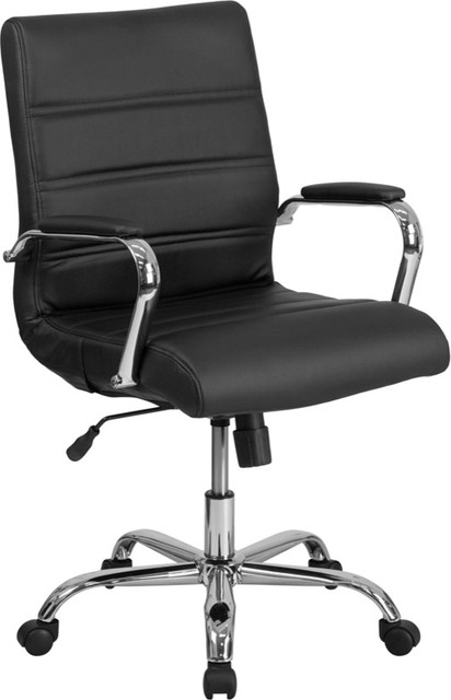Black Mid-Back Executive Chair