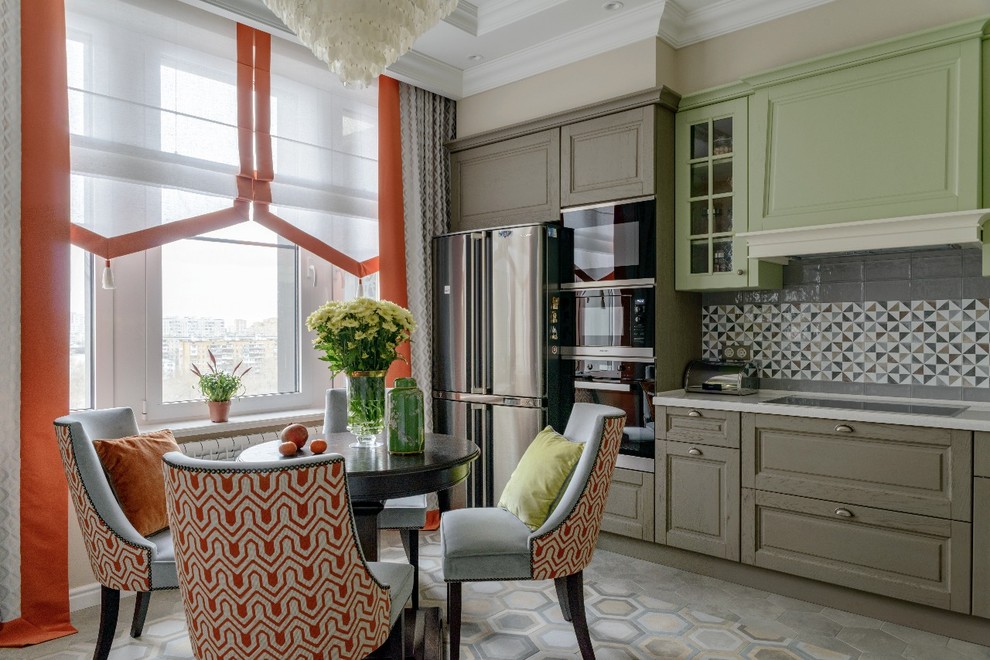 ЖК Наследие Гостиная и Кухня