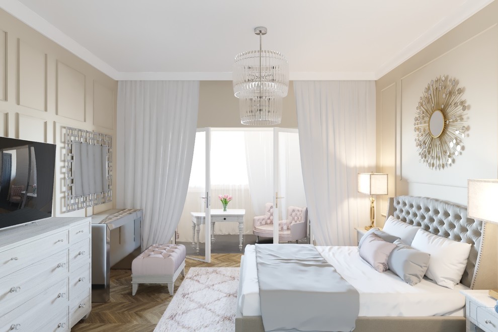 Спальня в стиле современная классика