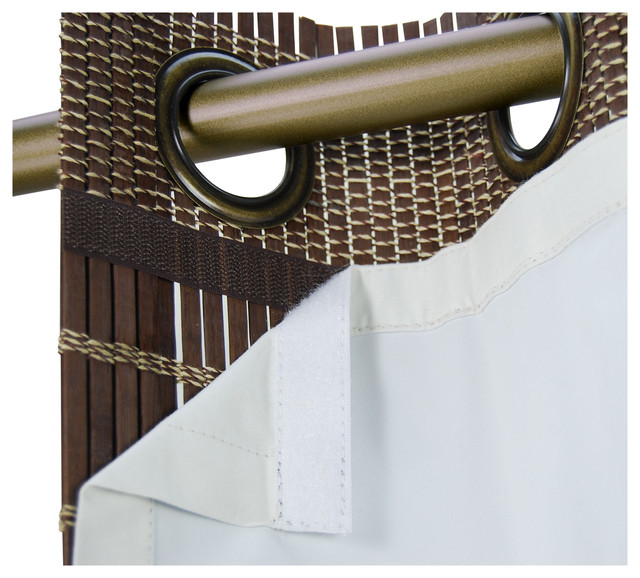 Insulating Thermal Liner For Bamboo Grommet Panels Transitional
