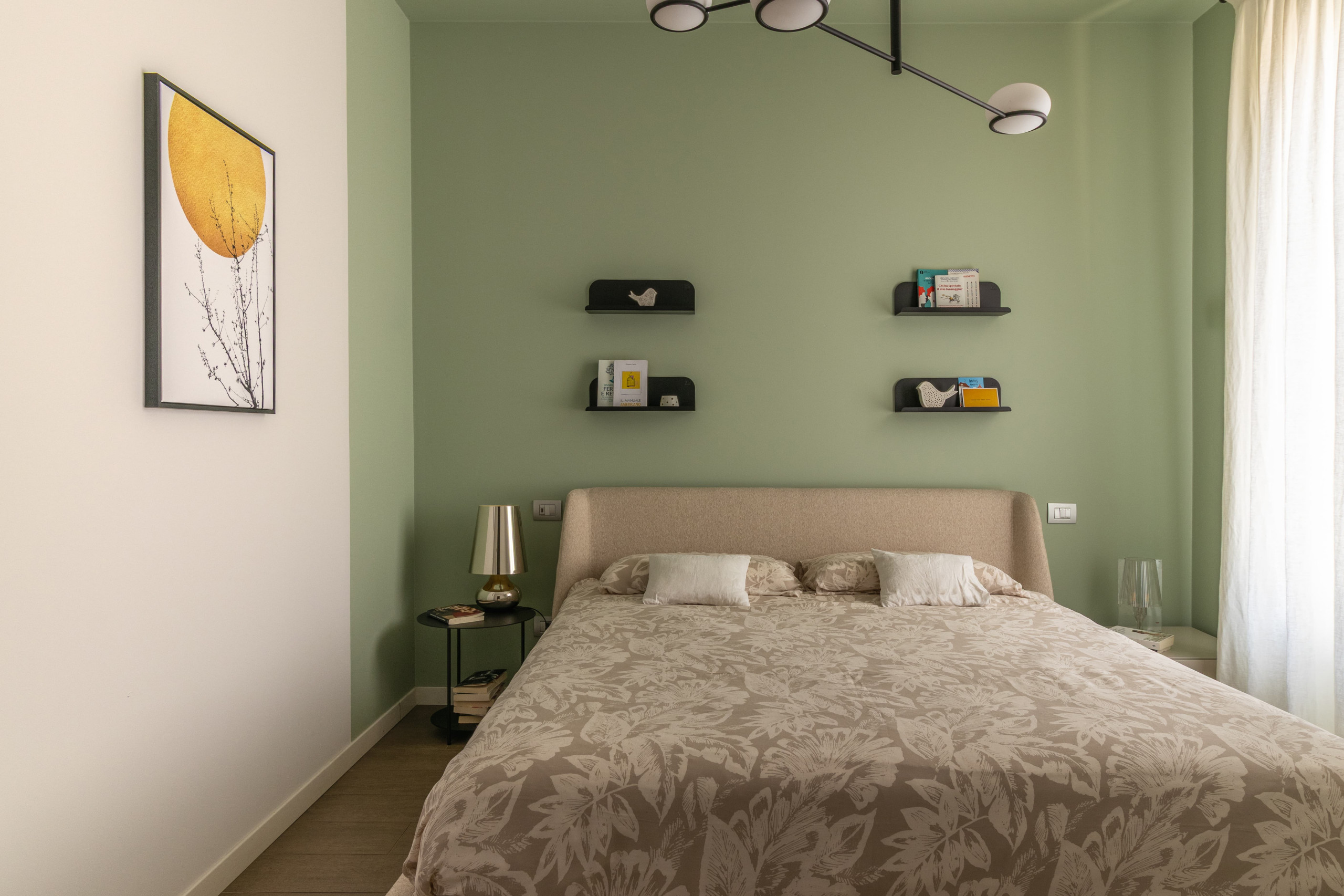 75 Schlafzimmer in Grün Ideen & Bilder