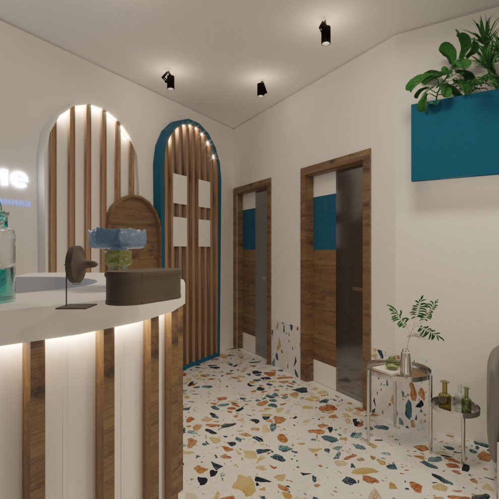 Концепт холла стоматологии